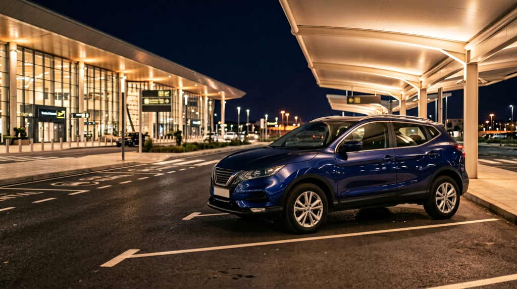location voiture Fès aéroport tard le soir