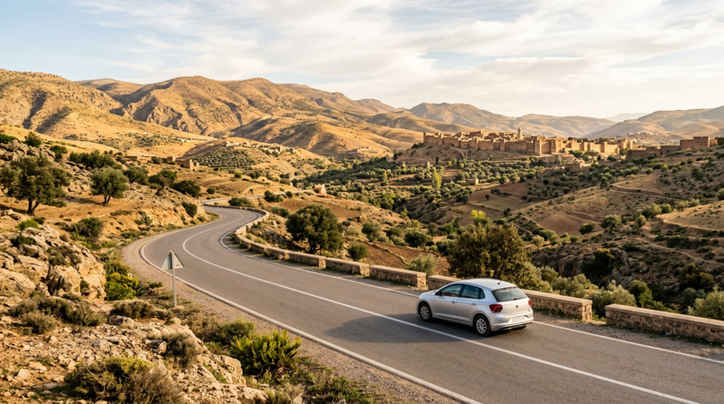 visiter autour de Fès voiture de location